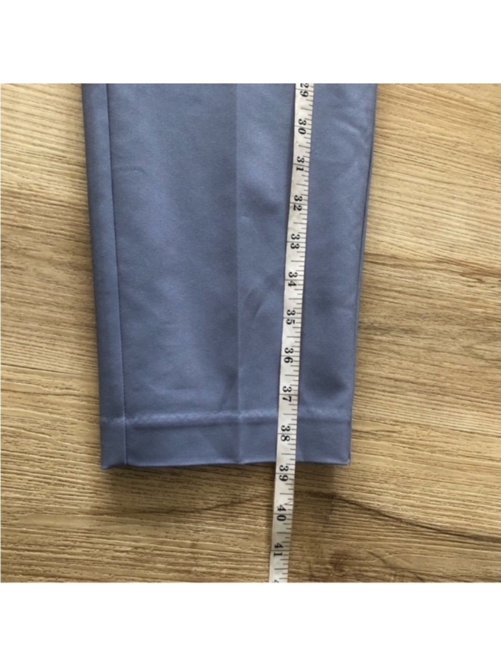 Tailored Light Blue Women's Trousers - Picture 9 of 9